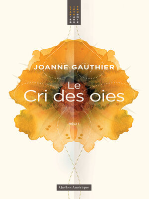 cover image of Le Cri des oies